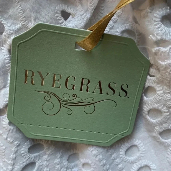 RYEGRASS Embroidered Eyelet White Dress Small NWT - Picture 4 of 9